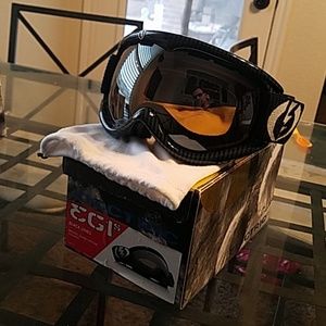 New Electric eg1s snow goggles black lines